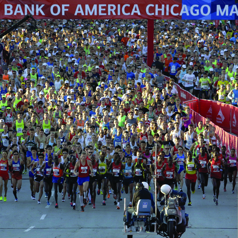 Chicago Marathon story board